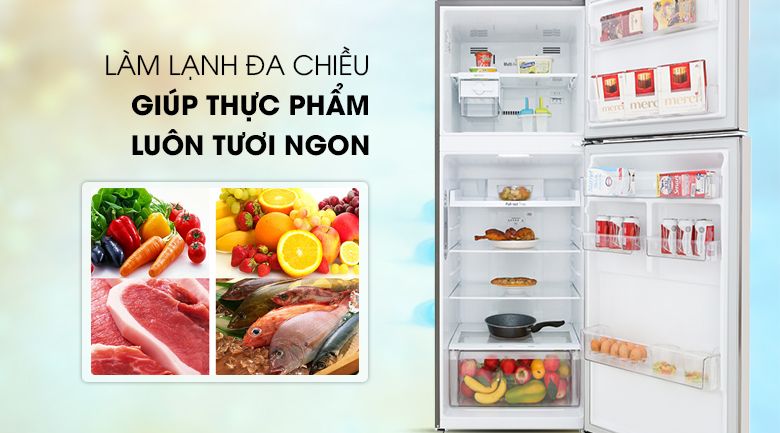 Tủ lạnh LG Inverter 393 lít GN-M422PS - hình 4