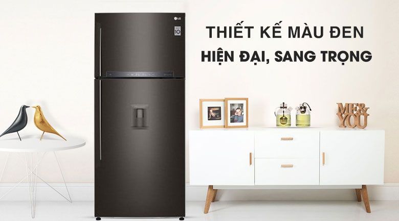 Tủ lạnh LG Inverter 440 lít GN-D440BLA - hình 2