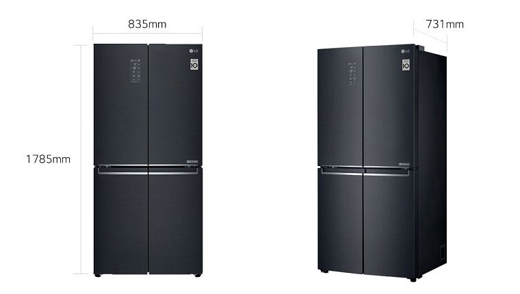 Tủ lạnh LG Inverter 490 lít GR-B22MC - hình 1