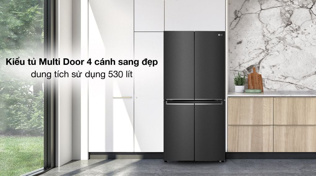 Tủ lạnh LG Inverter 530 Lít GR-B53MB - hình 1