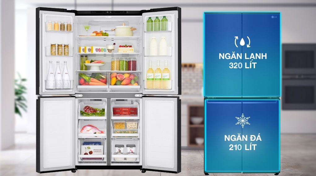 Tủ lạnh LG Inverter 530 Lít GR-B53MB - hình 2