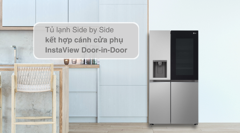 Tủ Lạnh LG Inverter 635 Lít GR-G257SV - hình 1