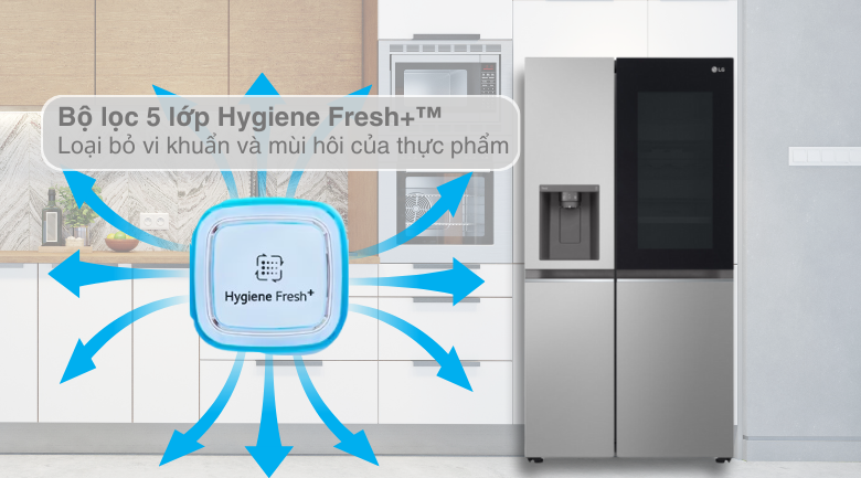 Tủ Lạnh LG Inverter 635 Lít GR-G257SV - hình 5
