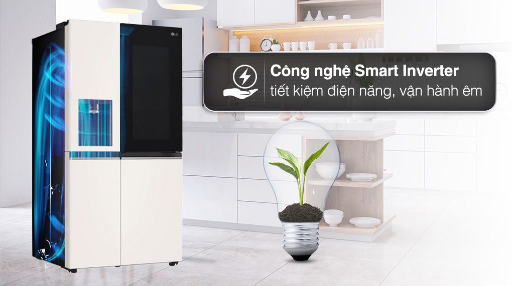 Tủ Lạnh LG Inverter 635 Lít GR-X257BG - hình 3