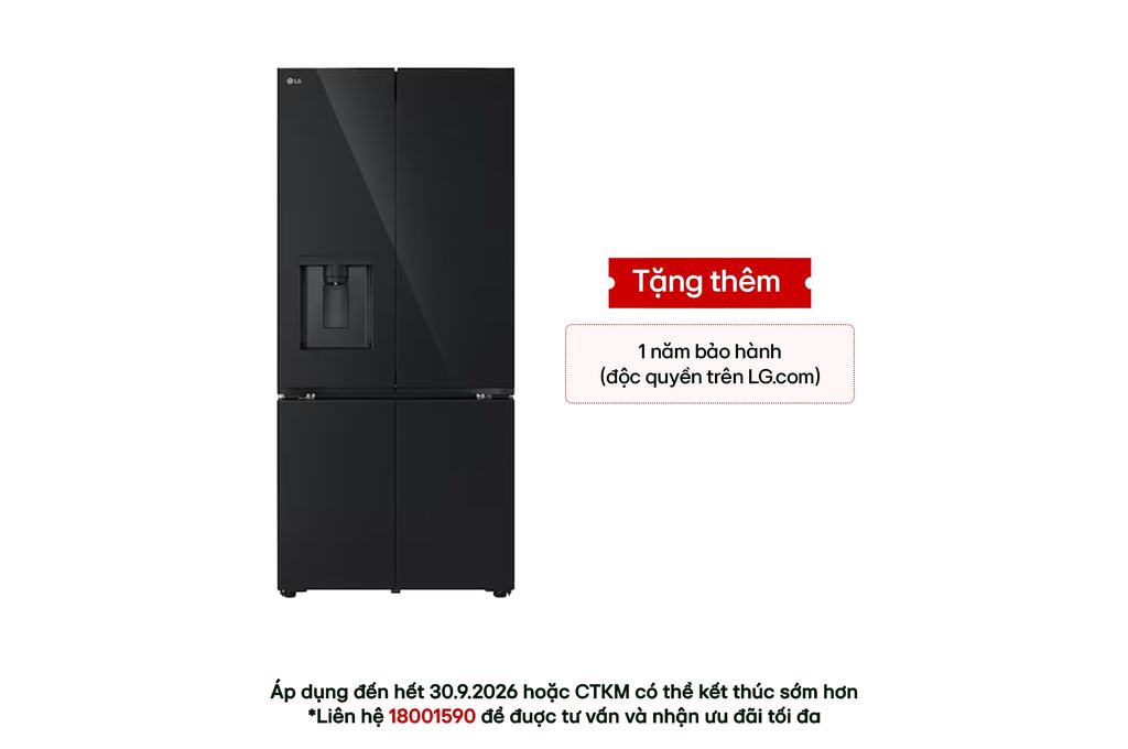 Tủ lạnh LG French Door mặt gương 607L LFD61BLGA - hình 2