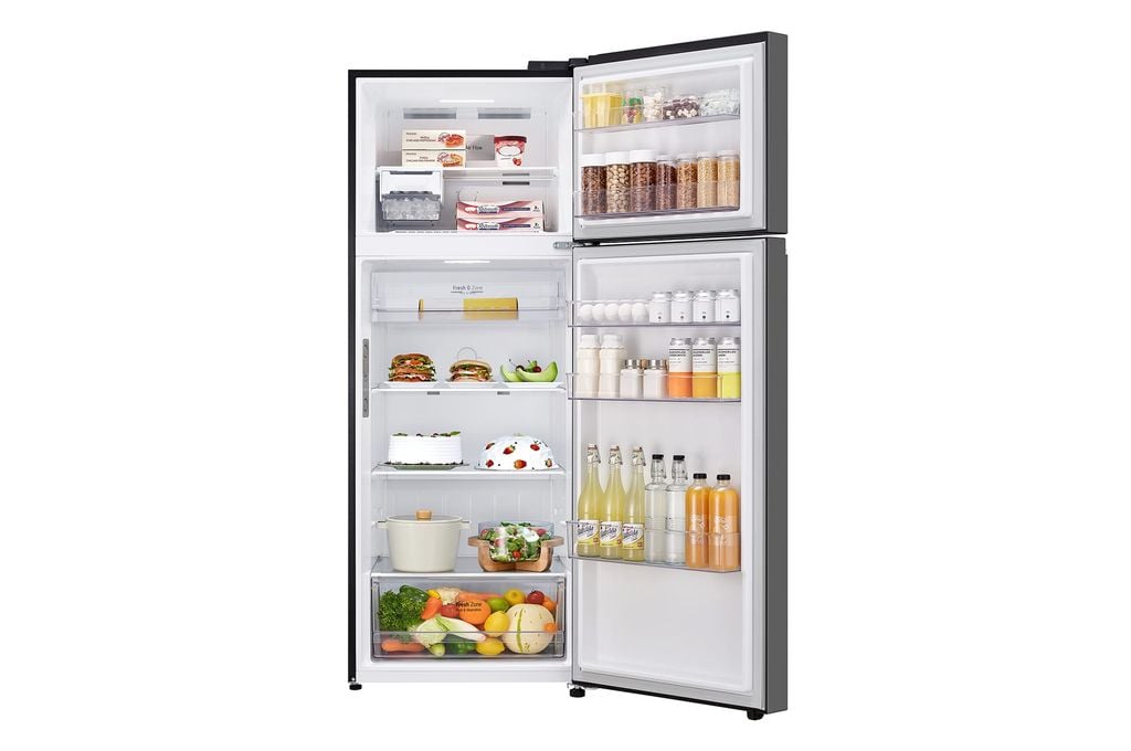 Tủ lạnh LG ngăn đá trên 461L mặt gương màu đen LTB46BLG - hình 3