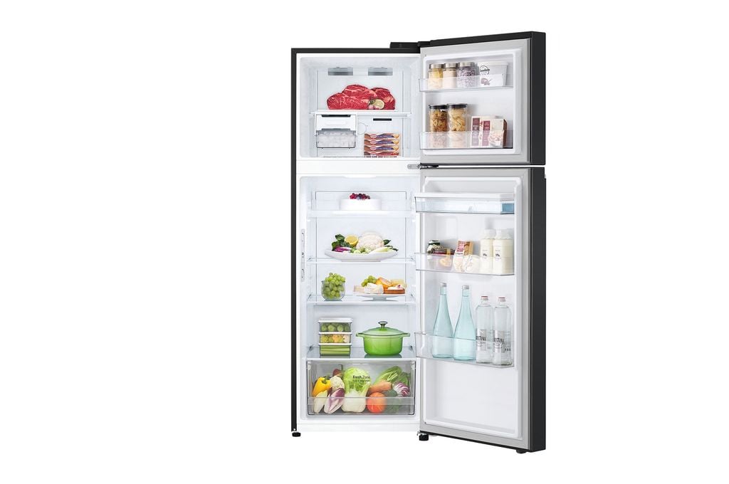 Tủ lạnh LG ngăn đá trên Smart Inverter™ 332L màu đen LTD33BLM - hình 2