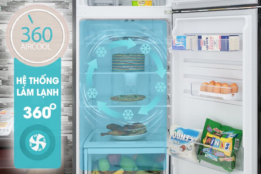 Tủ Lạnh Model Mới Electrolux ETB3400H-H - hình 4