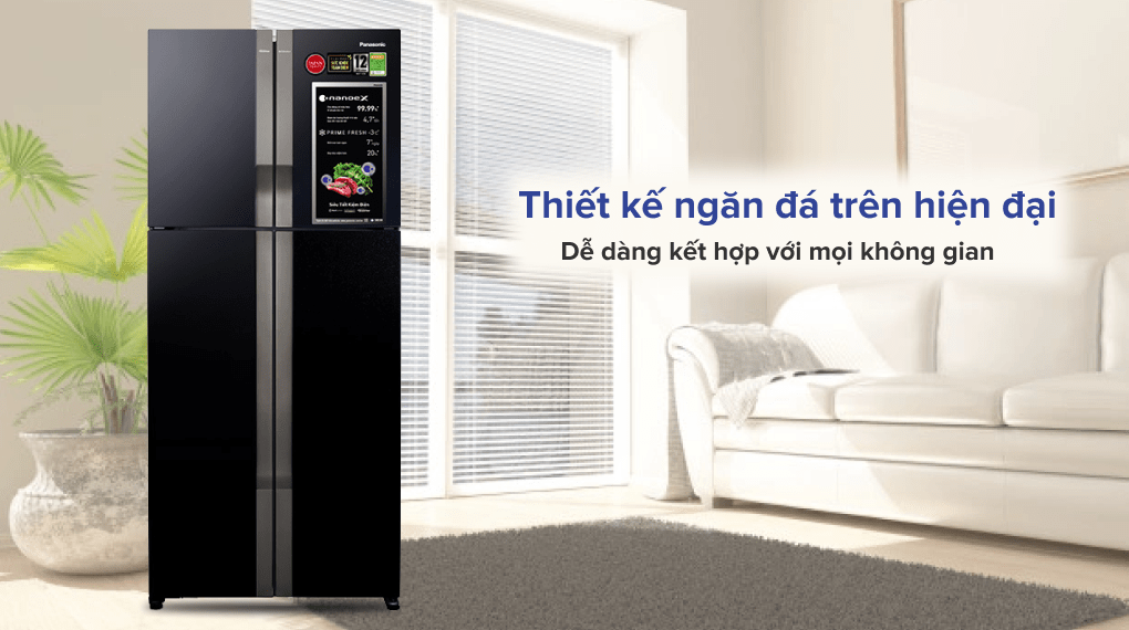 Tủ lạnh Panasonic 550 lít NR-DZ601YGKV - hình 4
