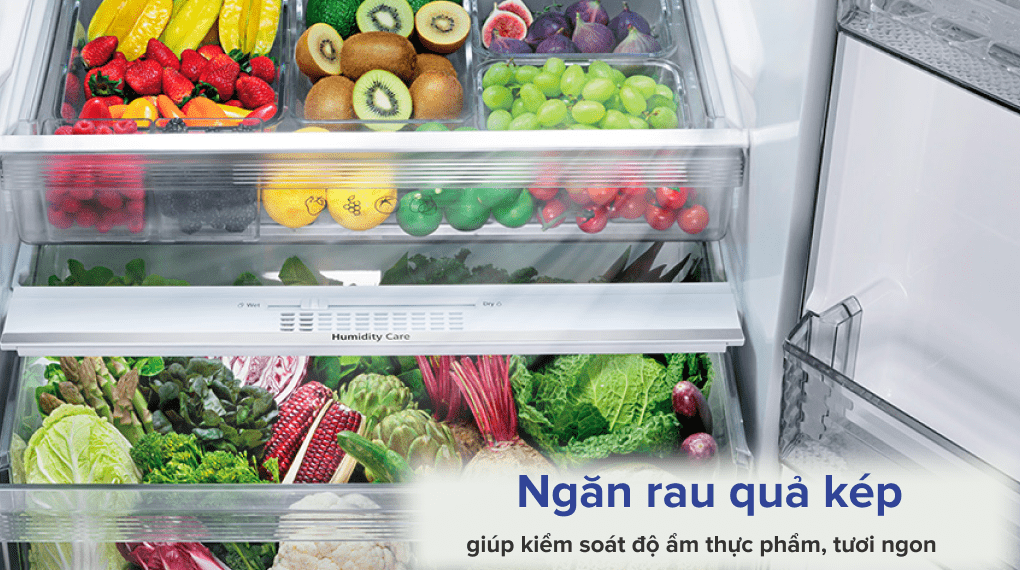 Tủ lạnh Panasonic 550 lít NR-DZ601YGKV - hình 5