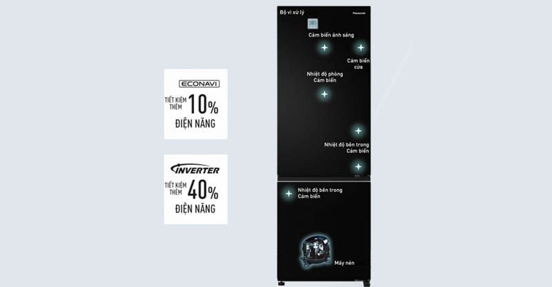 Tủ Lạnh Panasonic Inverter 234 Lít NR-TV261BPAV - hình 5