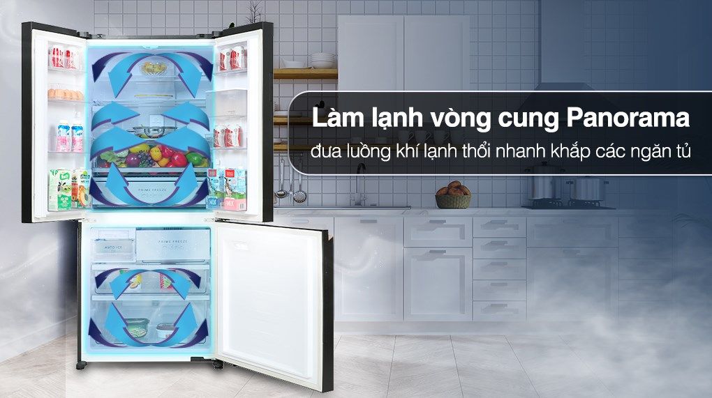 Tủ lạnh Panasonic Inverter 495 lít NR-CW530XMMV - hình 5