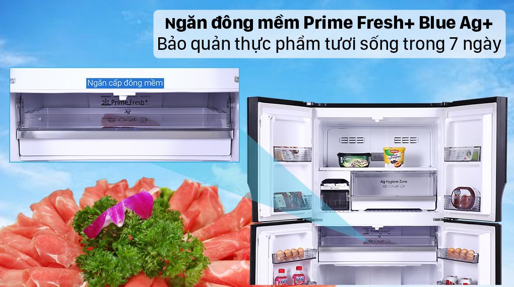 Tủ lạnh Panasonic Inverter 550 lít NR-DZ601VGKV - hình 1