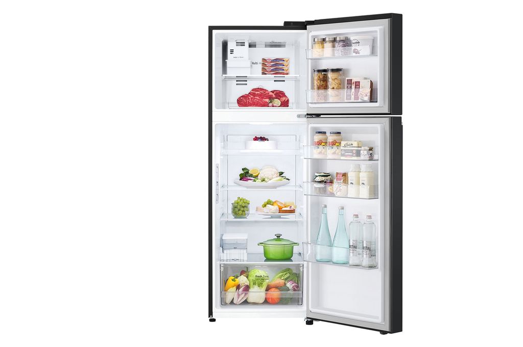 Tủ lạnh LG ngăn đá trên 335L, màu đen nhám, Linear Coolingᵀᴹ, DoorCooling+ᵀᴹ, Hệ thống LTB33BLMA - hình 2