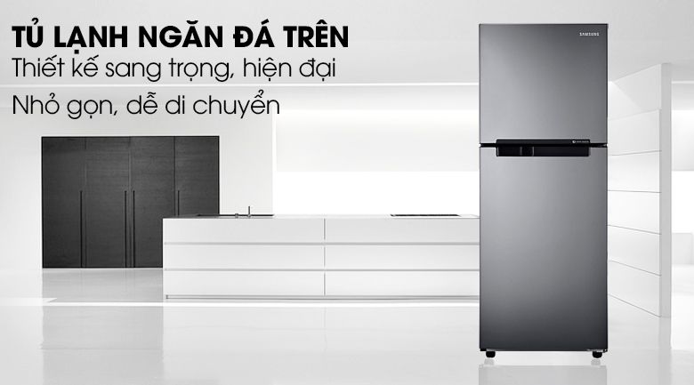 Tủ lạnh Samsung Inverter 208 lít RT19M300BGS/SV - hình 1