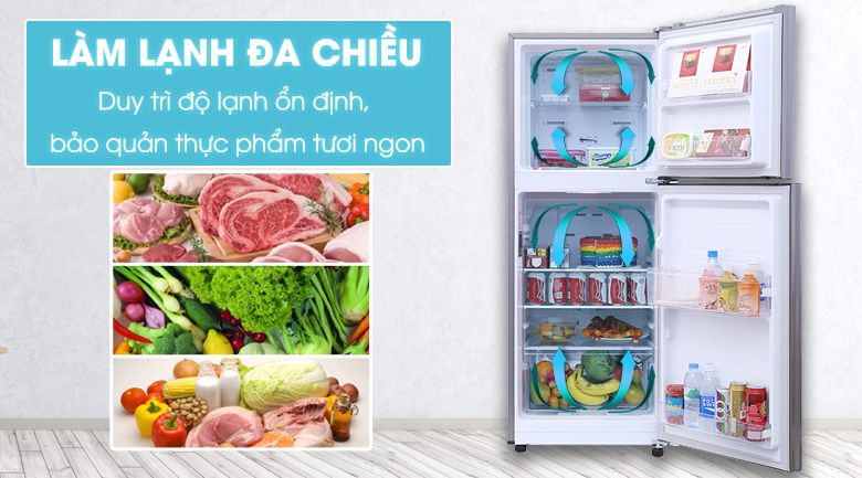 Tủ lạnh Samsung Inverter 208 lít RT19M300BGS/SV - hình 2