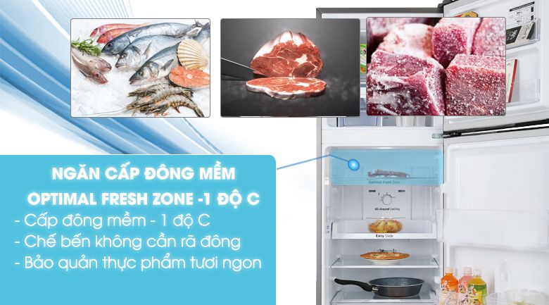Tủ lạnh Samsung Inverter 236 lít RT22M4032BU/SV - hình 1