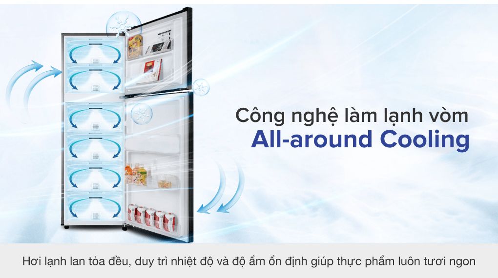 Tủ lạnh Samsung Inverter 236 lít RT22M4032BU/SV - hình 4