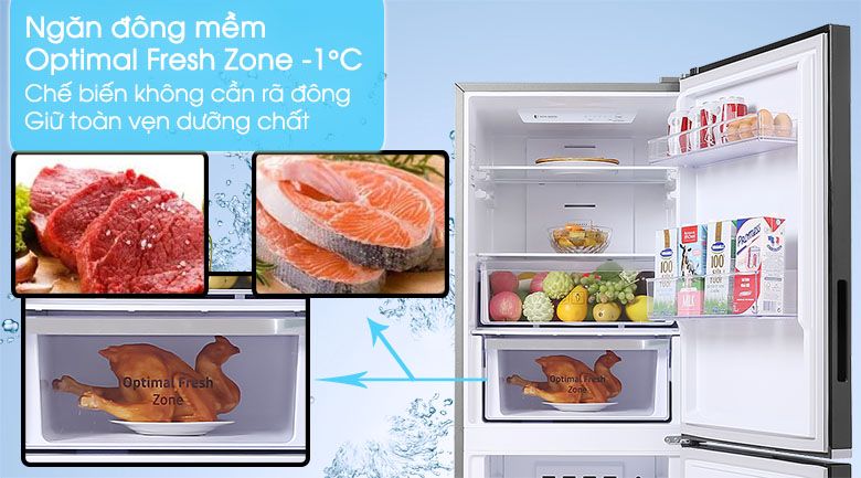 Tủ lạnh Samsung Inverter 280 lít RB27N4010BU/SV - hình 2