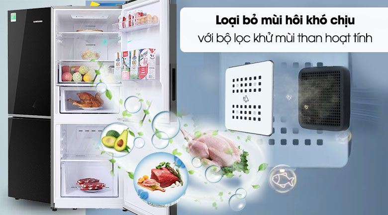 Tủ lạnh Samsung Inverter 280 lít RB27N4010BU/SV - hình 3
