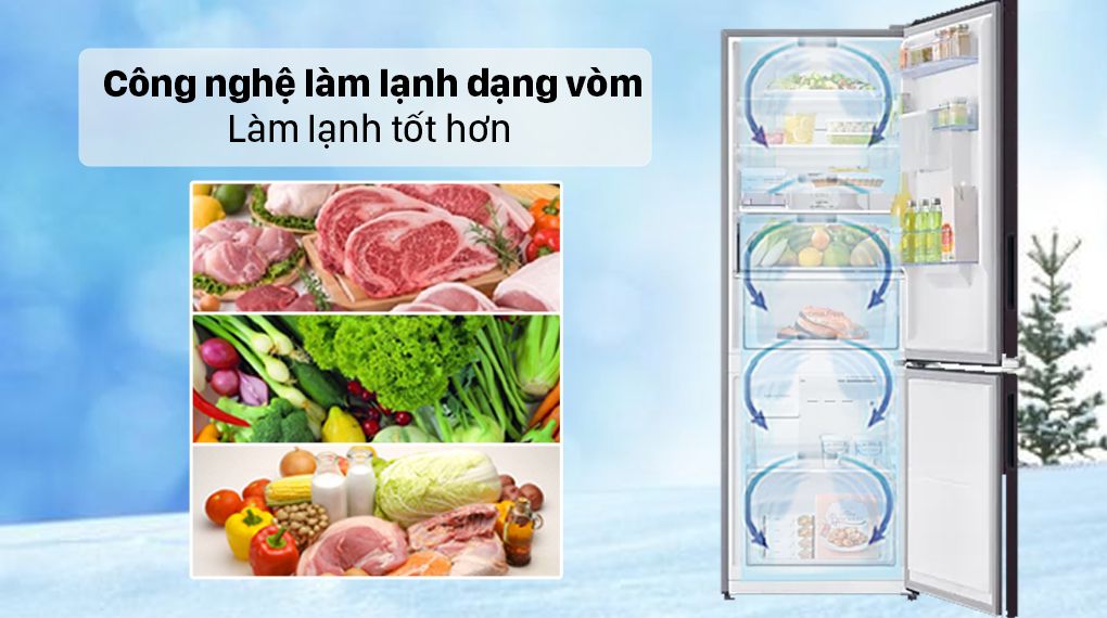 Tủ lạnh Samsung Inverter 307 lít RB30N4190BY/SV - hình 2