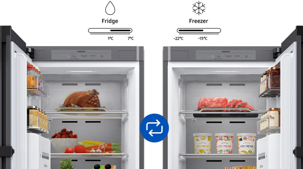 Tủ lạnh Samsung Inverter 323 lít RZ32T744535/SV - hình 3