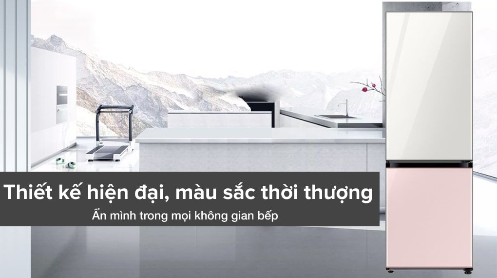Tủ lạnh Samsung Inverter 339 lít RB33T307055/SV - hình 1