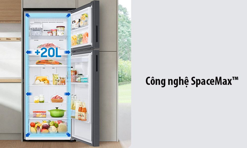 Tủ Lạnh Samsung Inverter 348 Lít Bespokev RT35CB56448CSV - hình 4