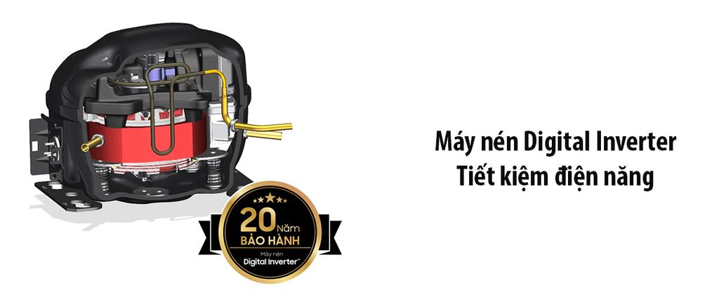 Tủ Lạnh Samsung Inverter 348 Lít Bespokev RT35CB56448CSV - hình 5