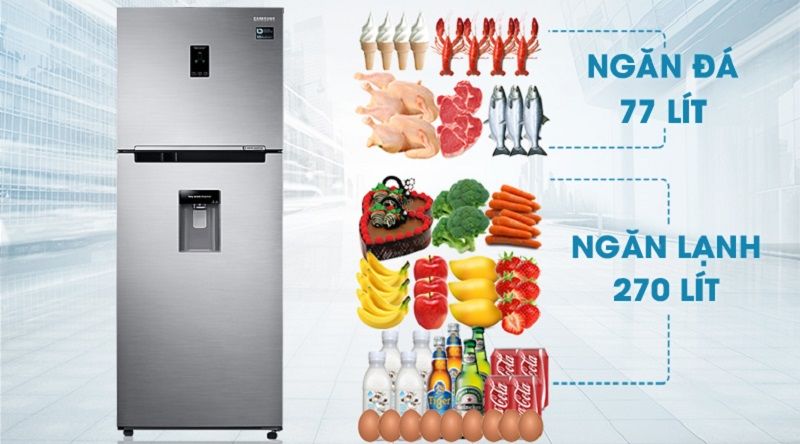 Tủ lạnh Samsung Inverter 360 lít RT35K5982S8/SV - hình 2