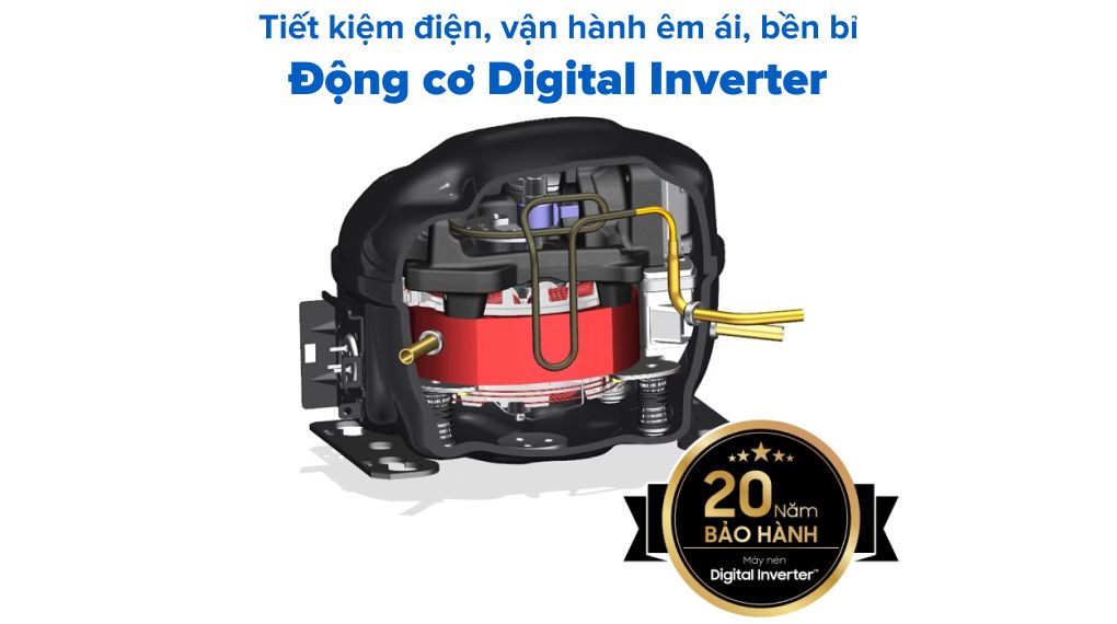 Tủ lạnh Samsung Inverter 406 lít Bespoke RT42CB6784C3SV - hình 3