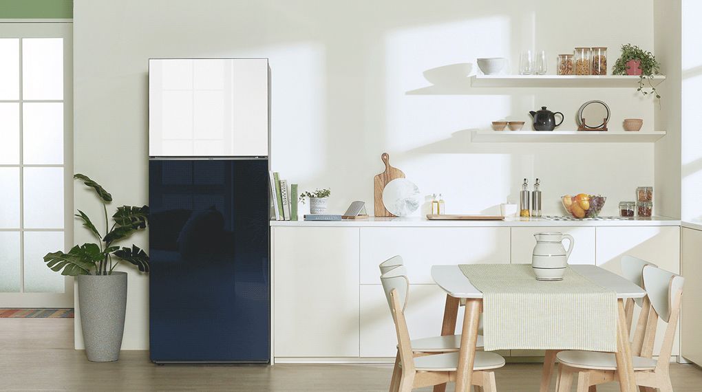 Tủ lạnh Samsung Inverter 460 lít Bespoke RT47CB66868ASV - hình 1