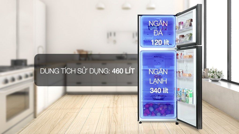 Tủ lạnh Samsung Inverter 460 lít RT46K603JB1/SV - hình 2