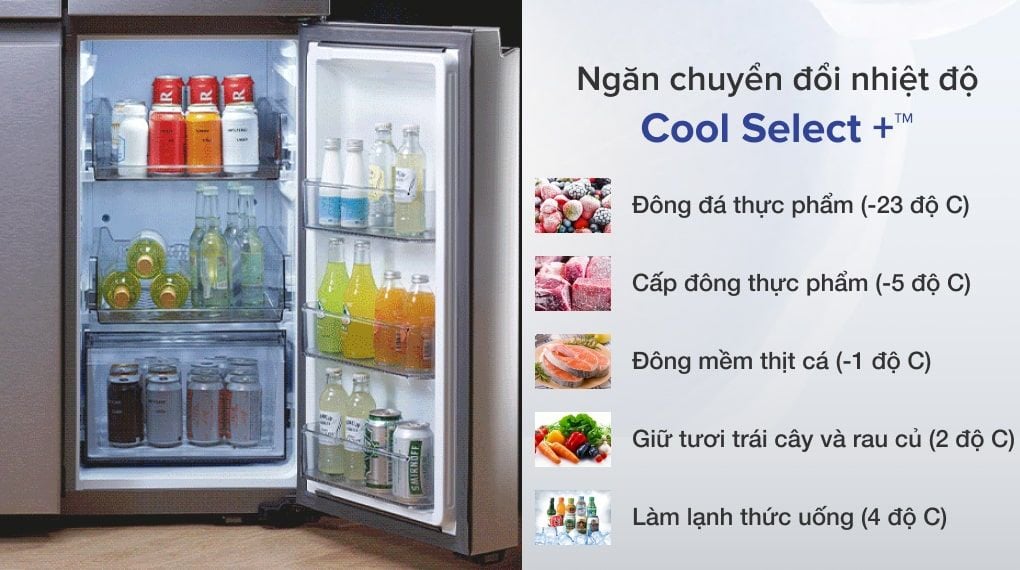 Tủ lạnh Samsung Inverter 599 lít RF60A91R177/SV - hình 4
