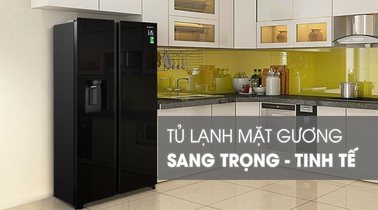 Tủ lạnh Samsung Inverter 635 lít RS64R53012C/SV - hình 1
