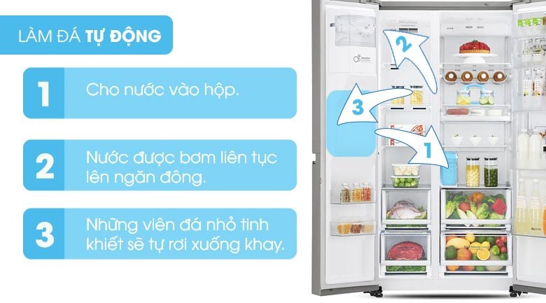 Tủ lạnh Samsung Inverter 635 lít RS64R53012C/SV - hình 4