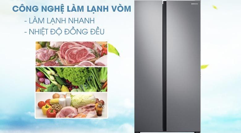 Tủ lạnh Samsung Inverter 655 lít RS62R5001M9/SV - hình 3