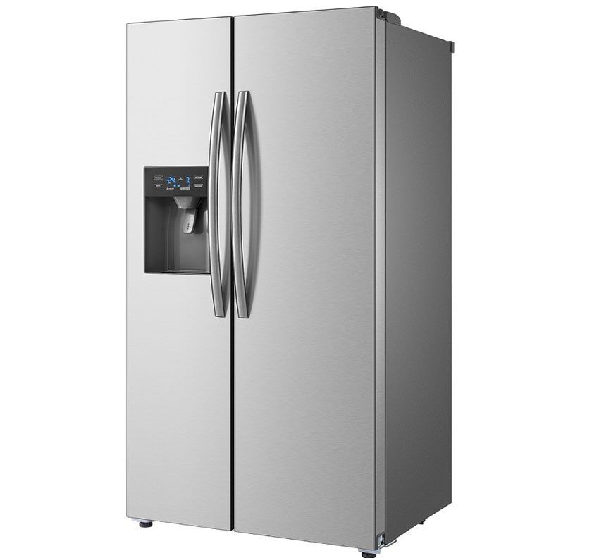 Tủ lạnh Side By Side Kaff KF-SBS600BWT - Hàng chính hãng - hình 1