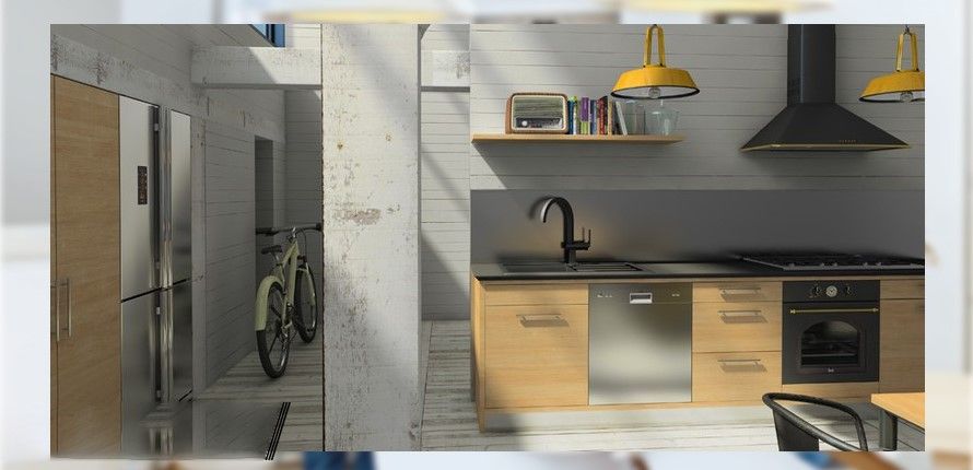 Tủ lạnh side by side Teka NFE4 900 X 113430001 - hình 2