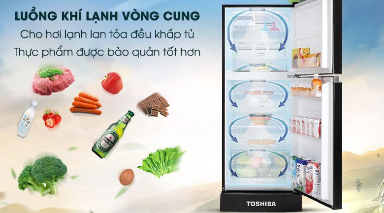 Tủ lạnh Toshiba Inverter 194 lít GR-A25VM UKG1 - hình 3