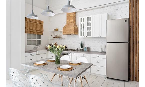 Tủ lạnh 2 cửa Sharp 352 lít SJ-XP352AE-SL - hình 8