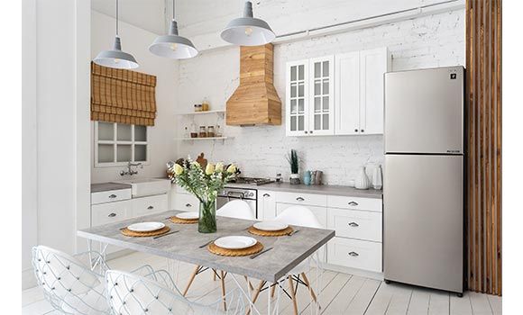 Tủ lạnh 2 cửa Sharp 352 lít SJ-XP352AE-SL - hình 8