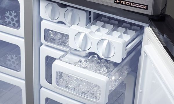 Tủ lạnh 4 cửa Sharp 626 lít SJ-FX630V-ST ảnh 7