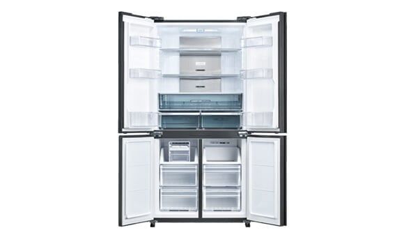 Tủ lạnh 4 cửa Sharp 639 lít SJ-FX640V-SL - hình 4
