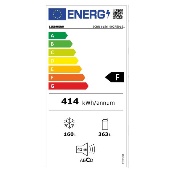 Tủ lạnh âm tủ Liebherr 480 lít ECBN 6156 PremiumPlus BioFresh NoFrost - hình 7