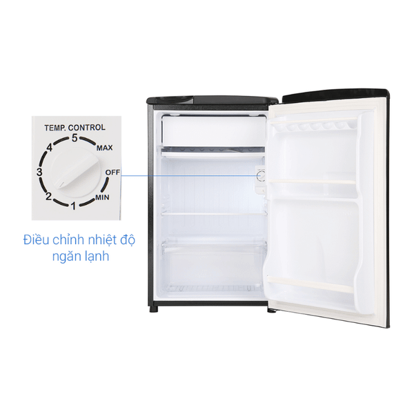 Tủ lạnh Aqua 90 lít AQR-D99FA (BS) ảnh 8