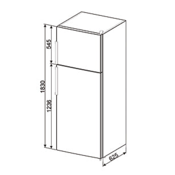 Tủ Lạnh Độc Lập Hafele FD70FN1HX 535.14.593 - hình 6