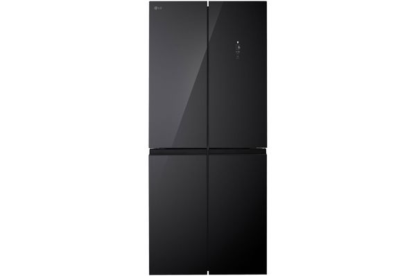 Tủ lạnh LG French Door mặt gương màu đen 400L F40BG