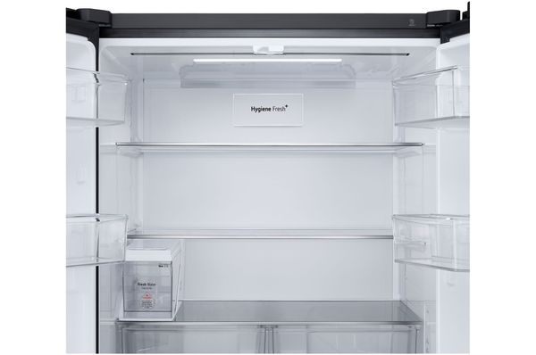 Đánh giá Tủ lạnh LG French Door màu đen lì 571L LFD58BLMA