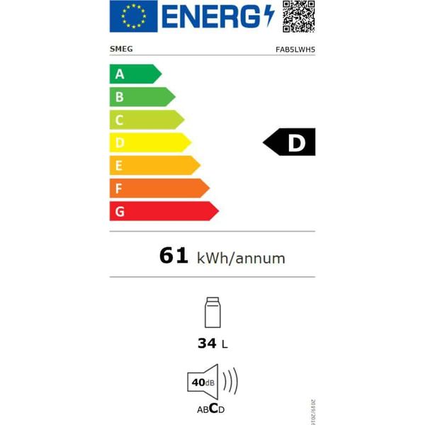 Tủ Lạnh Smeg FAB5LWH5 White - hình 4